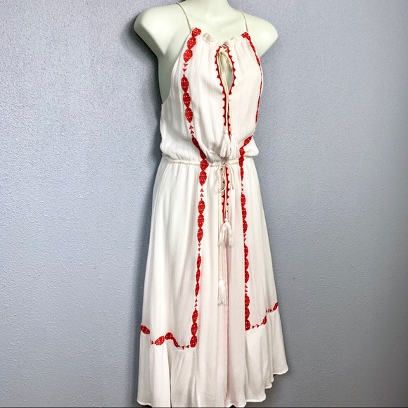 Lulus When You Smile Embroidered Midi Dress - Picture 3 of 6